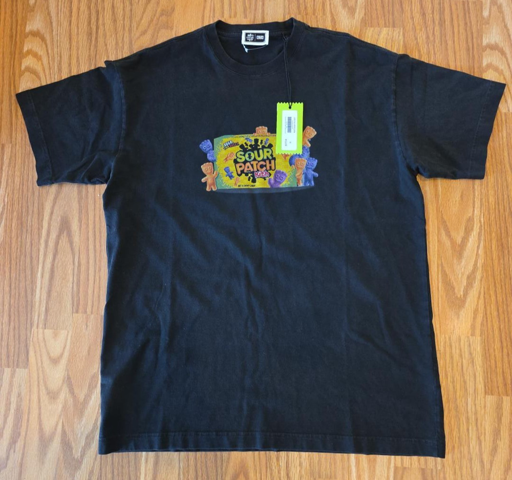 Kith Treats x Sour Patch Kids Candy Box Vintage Tee Black S NWT Limited Collab